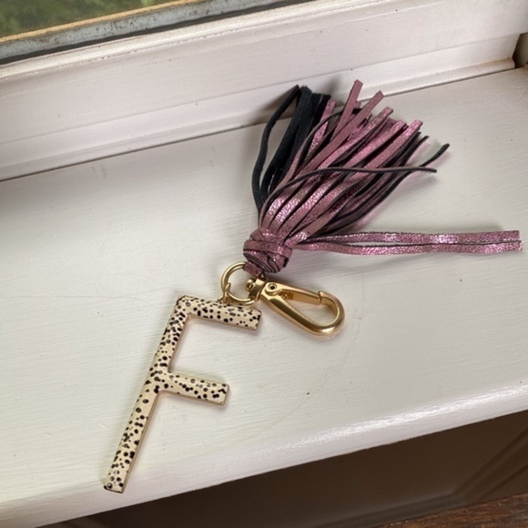 Anthropologie Accessories - Anthropologie Monogram "F" Key chain